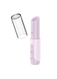 Сиреневый вакуумный стимулятор Secret Kiss - Satisfyer