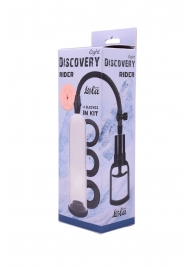 Вакуумная помпа со сменными насадками Rider - Lola Games - в Рязани купить с доставкой