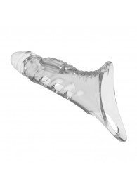 Прозрачная насадка на пенис - 22 см. - Baile - в Рязани купить с доставкой