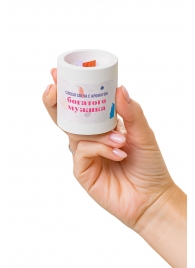 Ароматическая свеча «Богатый мужик» - Pecado - купить с доставкой в Рязани