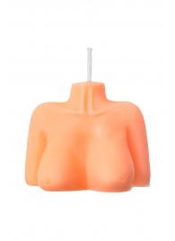 Оранжевая сувенирная свеча «Женский силуэт» - Pecado - купить с доставкой в Рязани