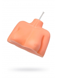 Оранжевая сувенирная свеча «Женский силуэт» - Pecado - купить с доставкой в Рязани