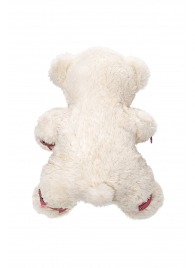 Бондажный набор: белый мишка с розовыми оковами и наручниками - Pecado - купить с доставкой в Рязани