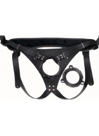 Пояс Hard Brutal для больших насадок - LOVETOY (А-Полимер) - купить с доставкой в Рязани