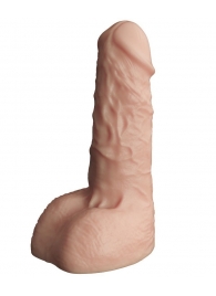 Телесный фаллоудлинитель с мошонкой Cock Next - 17 см. - LOVETOY (А-Полимер) - в Рязани купить с доставкой