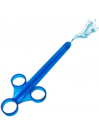 Синий шприц для введения лубриканта XL Lubricant Launcher - XR Brands - купить с доставкой в Рязани