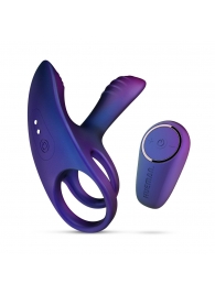 Фиолетовое эрекционное виброкольцо с клиторальной подушечкой Infinity Ignite - ONE DC B.V. - в Рязани купить с доставкой