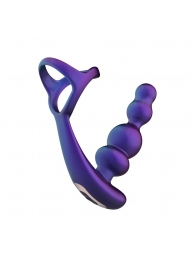 Фиолетовое эрекционное виброкольцо с анальной ёлочкой Stellar Force - ONE DC B.V. - в Рязани купить с доставкой