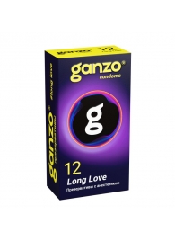 Презервативы с анестетиком для продления удовольствия Ganzo Long Love - 12 шт. - Ganzo - купить с доставкой в Рязани