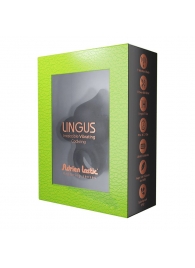 Черное эрекционное кольцо Lingus с вибрацией - Adrien Lastic - в Рязани купить с доставкой