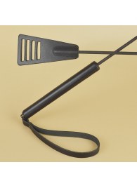 Черный кожаный стек «Сириус» - 60 см. - Sitabella - купить с доставкой в Рязани