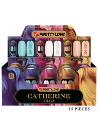 Набор из 15 мастурбаторов Catherine Olga - Baile - в Рязани купить с доставкой