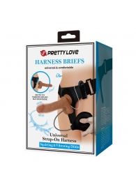 Женский страпон с вибрацией и эффектом эякуляции Oher - Baile - купить с доставкой в Рязани