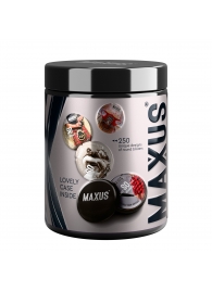Черные утолщенные презервативы MAXUS Extra Strong с железным кейсом - 15 шт. - Maxus - купить с доставкой в Рязани