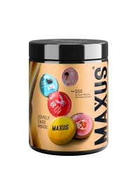 Точечные презервативы MAXUS 2000 Amazing Dots с железным кейсом - 12 шт. - Maxus - купить с доставкой в Рязани