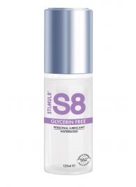 Лубрикант на водной основе S8 Glycerin Free без глицерина - 125 мл. - Stimul8 - купить с доставкой в Рязани