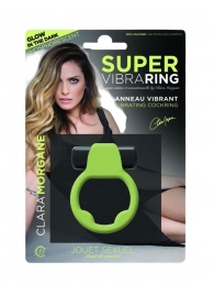 Люминесцентное эрекционное виброкольцо Super - Clara Morgane - в Рязани купить с доставкой