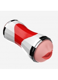 Двусторонний мастурбатор в колбе Power Grip Cup - вагина и ротик - Boys of Toys - в Рязани купить с доставкой