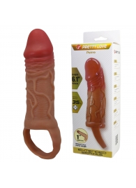 Реалистичная насадка на член Peirre - 15,5 см. - Baile - в Рязани купить с доставкой