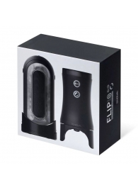 Набор Tenga Flip Zero Electronic Vibrotation: мастурбатор с вибрацией и устройство вращения - Tenga - в Рязани купить с доставкой