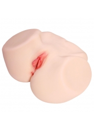Мастурбатор-полуторс с двойным слоем материала Jenny Onahole Real Vagina - KOKOS - в Рязани купить с доставкой