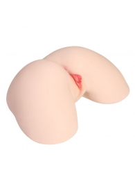 Мастурбатор-полуторс с двойным слоем материала Jenny Onahole Real Hips - KOKOS - в Рязани купить с доставкой