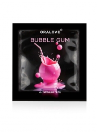 Саше съедобной оральной смазки OraLove с ароматом бабл-гам - 3 гр. - Биоритм - купить с доставкой в Рязани