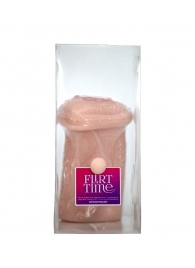 Телесный мастурбатор-вагина с фигурками на поверхности - LOVETOY (А-Полимер) - в Рязани купить с доставкой