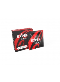 Презервативы с ароматом колы Expert Cola - 3 шт. - Expert - купить с доставкой в Рязани