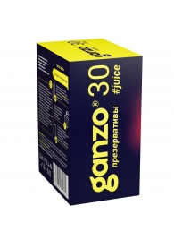 Ароматизированные презервативы Ganzo Juice - 30 шт. - Ganzo - купить с доставкой в Рязани