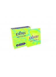 Ультратонкие презервативы Expert Invisible - 3 шт. - Expert - купить с доставкой в Рязани