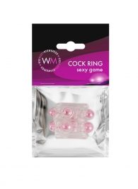 Прозрачная насадка на пенис с цветными шариками - Erowoman-Eroman - в Рязани купить с доставкой