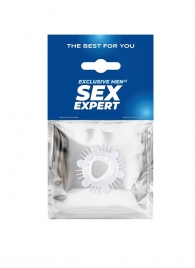 Стимулирующая насадка на пенис с несколькими видами рельефа - Sex Expert - в Рязани купить с доставкой