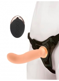 Женский вибрострапон со съемной насадкой и пультом ДУ - Erokay - купить с доставкой в Рязани