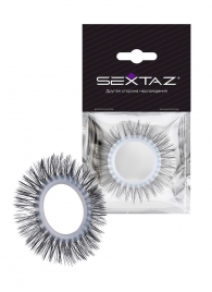 Круглое эрекционное кольцо с длинными «ресничками» - Sextaz - в Рязани купить с доставкой