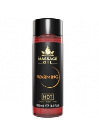 Массажное масло с согревающим эффектом Massage Oil Warming - 100 мл. - HOT - купить с доставкой в Рязани