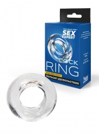 Прозрачное эрекционное кольцо-бублик - Sex Expert - в Рязани купить с доставкой