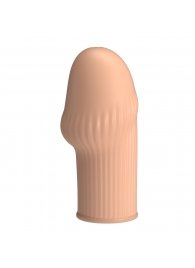 Телесная насадка на пенис Huel - 9 см. - Baile - в Рязани купить с доставкой