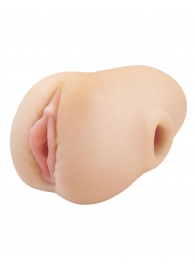 Телесный мастурбатор-вагина Pussy Pounder Squeeze Stroker - Pipedream - в Рязани купить с доставкой