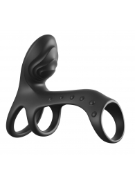 Черная насадка на пенис Ultimate Couples Cage Pro - Pipedream - в Рязани купить с доставкой