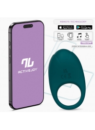 Зеленое интерактивное виброкольцо Ringo - Intoyou - в Рязани купить с доставкой