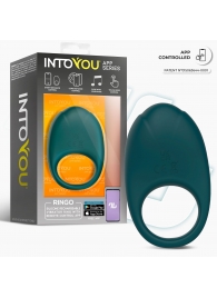 Зеленое интерактивное виброкольцо Ringo - Intoyou - в Рязани купить с доставкой