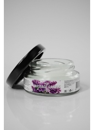 Массажная свеча «Сирень» - 50 мл. - SGAN - купить с доставкой в Рязани