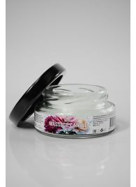 Массажная свеча «Цветущий пион» - 50 мл. - SGAN - купить с доставкой в Рязани