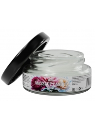 Массажная свеча «Цветущий пион» - 50 мл. - SGAN - купить с доставкой в Рязани