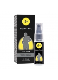 Пролонгатор-сыворотка pjur Superhero Delay Serum - 20 мл. - Pjur - купить с доставкой в Рязани
