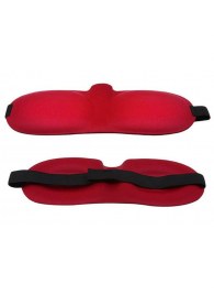 Красная глухая маска на резинке - Sitabella - купить с доставкой в Рязани