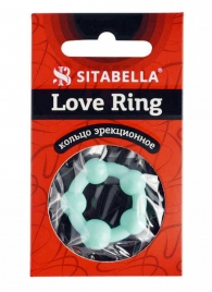 Цветное эрекционное кольцо с 5 бусинами Love Ring - Sitabella - в Рязани купить с доставкой