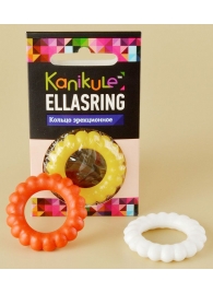 Цветное рельефное эрекционное кольцо Ellasring - Sitabella - в Рязани купить с доставкой