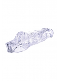 Прозрачная насадка-удлинитель Length Enhancer с подхватом - 16 см. - NMC - в Рязани купить с доставкой